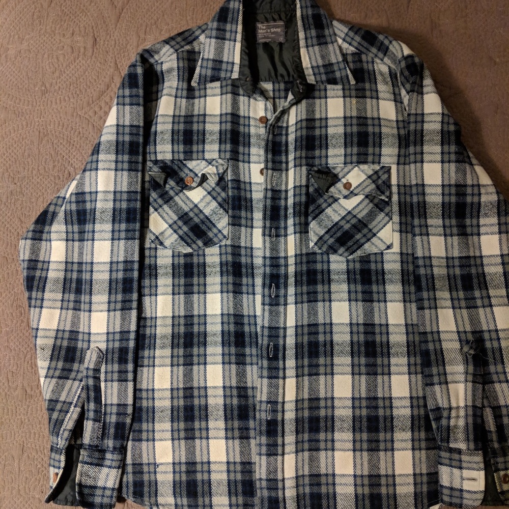 Vintage Jc Penny flannel button down